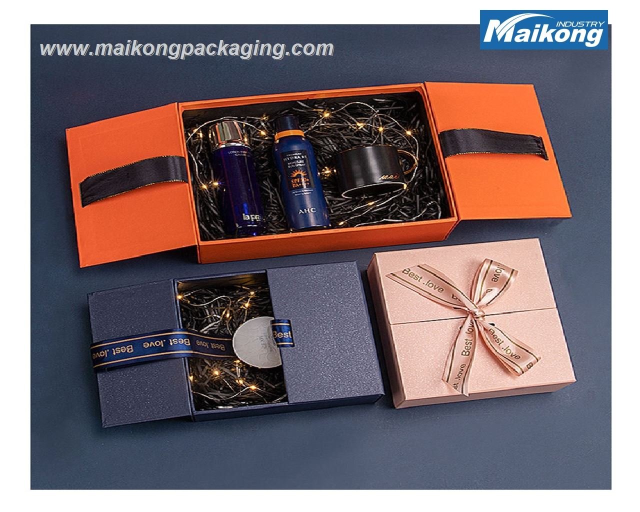 Wholesaler Customization UV Logo Color Cardboard Cosmetic Gift Perfume Box Paper Outer Packaging 45