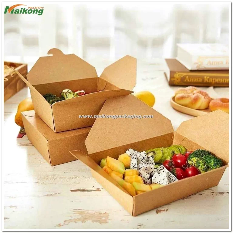 Maikong Customized Clamshell Disposable Food Packaging BOX 5